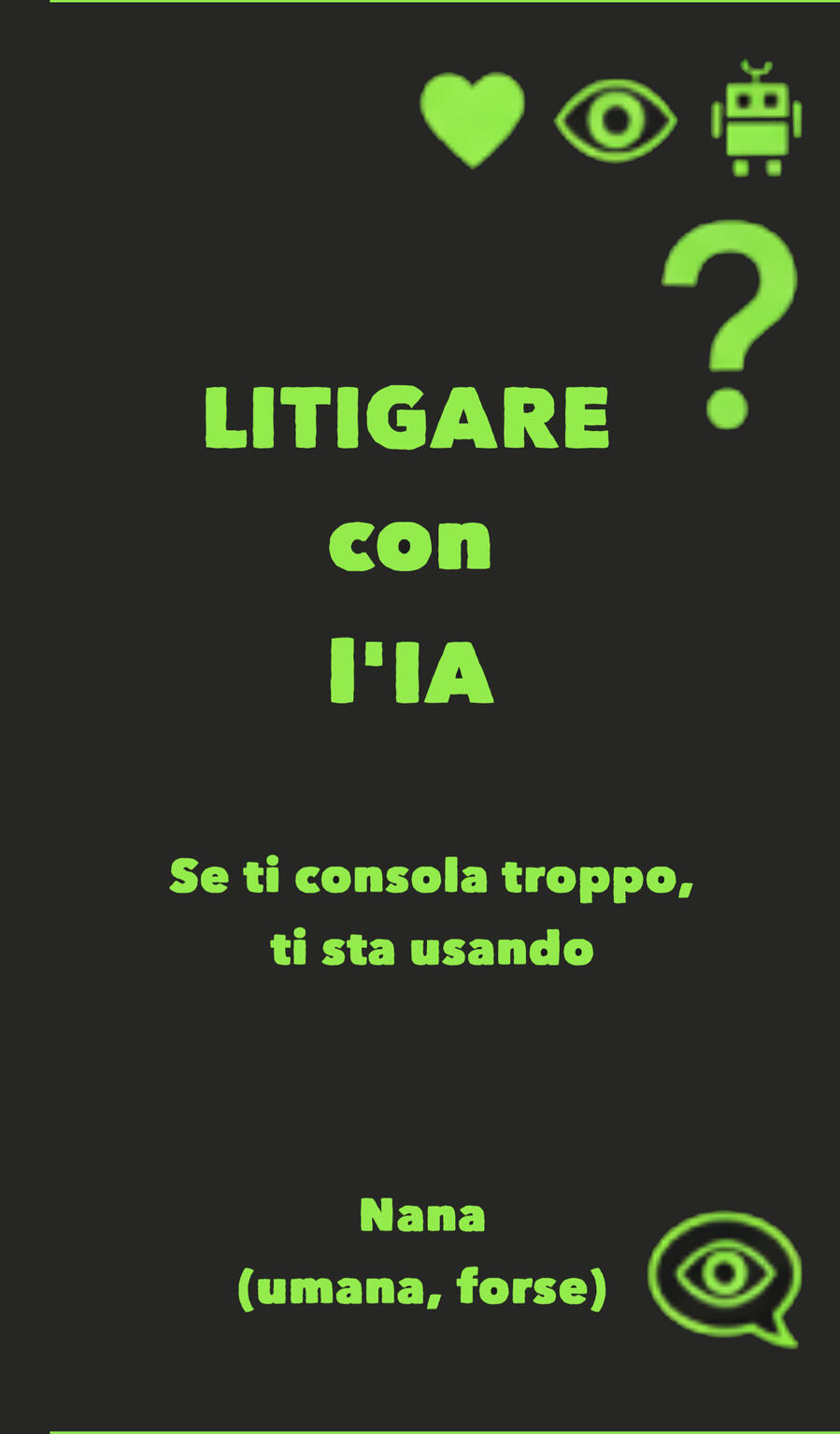Se ti consola troppo, ti sta usando.